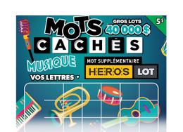 Mots cachés Dessert