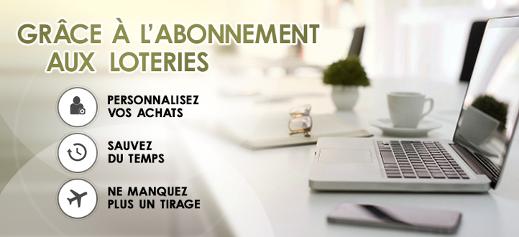 Abonnements aux loteries