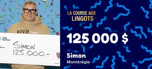 Gagnant de La course aux lingots