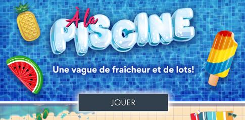 À la piscine