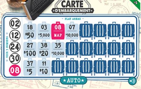 Carte d'embarquement