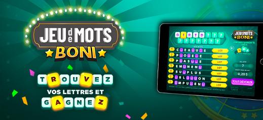 Jeu de mots boni
