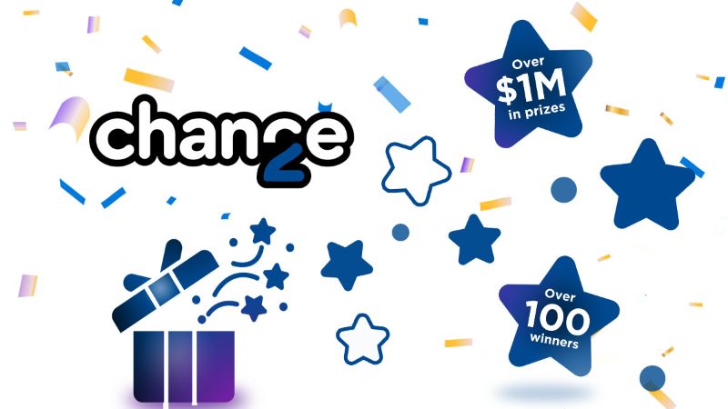 2nd chance - Over $1M in prizes - Over 100 winners